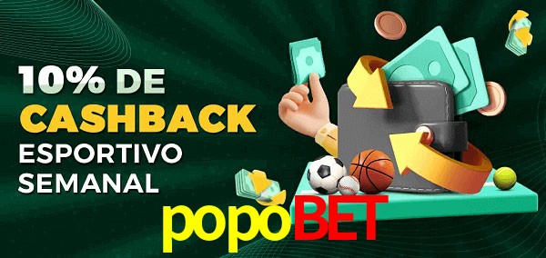 10% de bônus de cashback na popobet